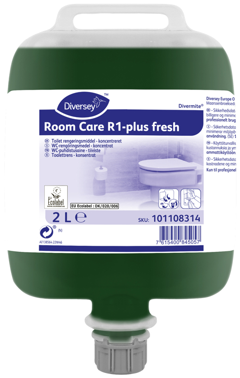 Room care r1-plus fresh toalettrens 2l