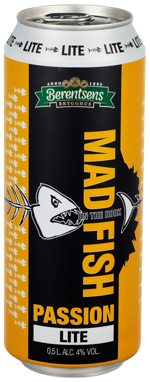 Mad fish passion lite bx   4%   24x50cl