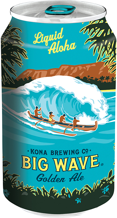 Kona big wave golden ale bx 4,4% 24x35,5cl