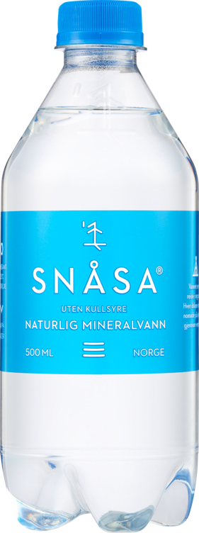 Snåsa naturlig mineralvann   12x0,5l