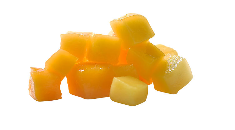 Diced mango 10x10mm  2,5kg