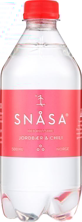Snåsa min.vann kullsyre jordbær chili 12x0,5l