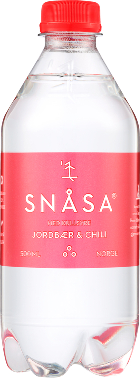 Snåsa min.vann kullsyre jordbær chili 12x0,5l