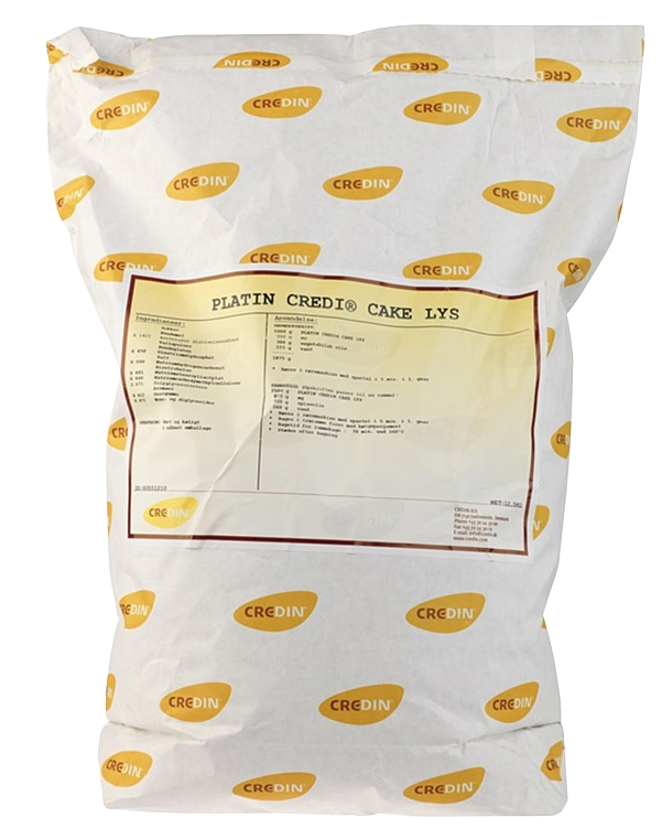 Platin credi light cakemix  12,5kg  sack