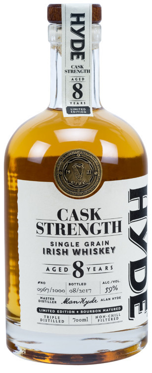 Hyde 8yo sing.gr. cask irish whiskey 59% 70cl