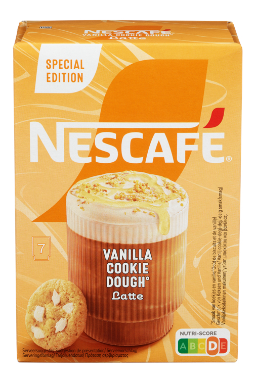 Nescafé vanilla cookie doug latte  136,5g