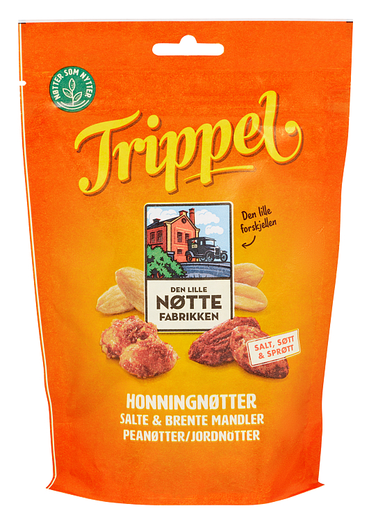 Nøttesnacks trippel  190g