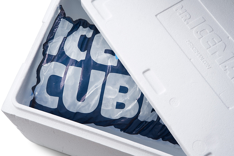 Mr iceman termokasse ice cubes 18kg
