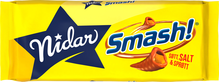 Smash! chocolate bar  62g
