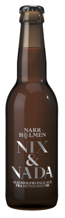 Narrholmen nix&nada pale ale  0%  24x33cl