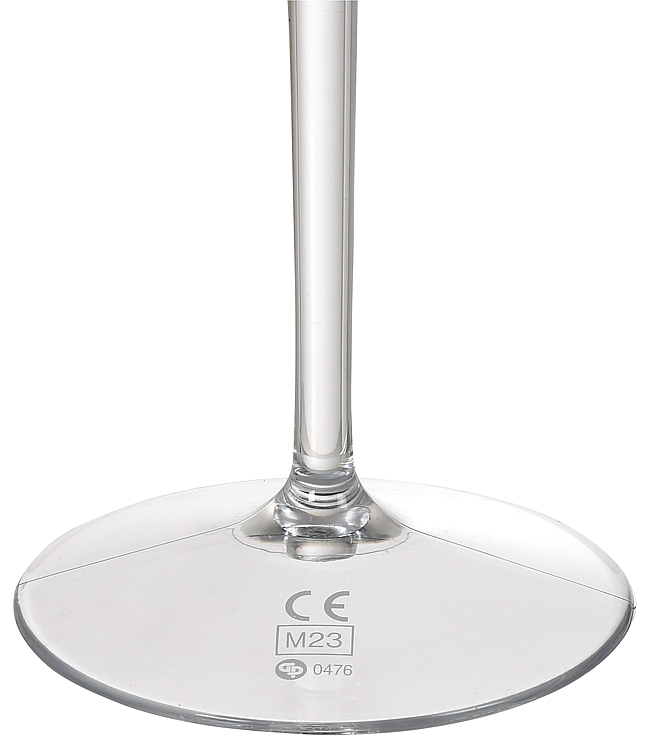 Champagne glass elegance tritan gjenbrukbar 13cl  6stk