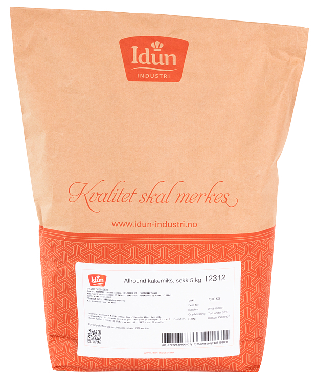 Allround kakemiks sekk  5kg