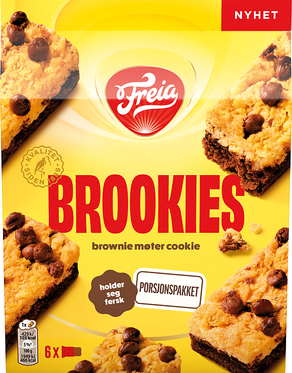 Freia brookie  132g