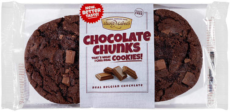 Chocolate chunks cookie 4pk  180g