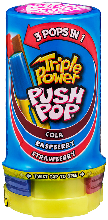 Bazooka triple power push pop  30g