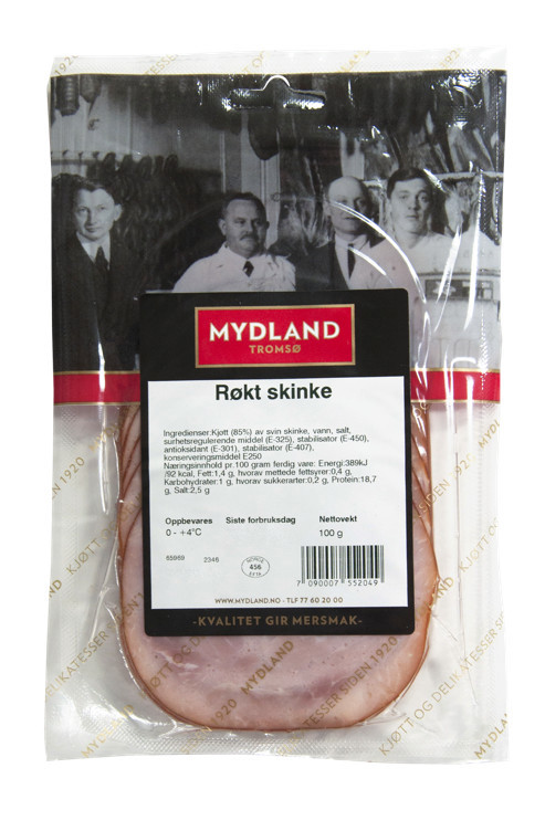 Røkt skinke  100g