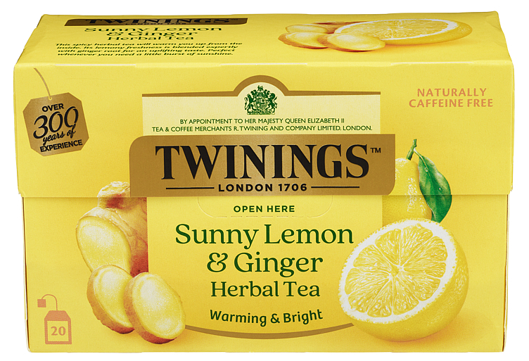 Sunny lemon & ginger   20bg