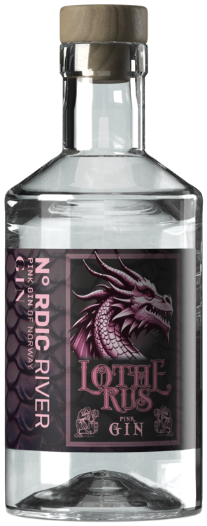 Lotherus pink gin 40% 50cl