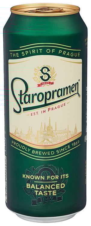 Staropramen premium 4,7% 24x50cl