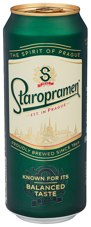 Staropramen premium  4,7%  24x50cl
