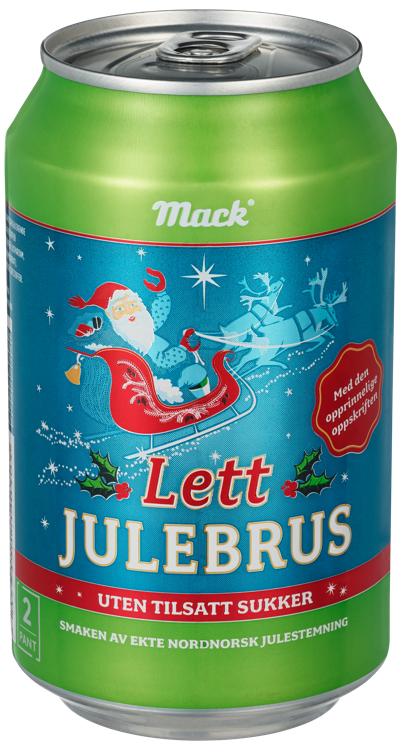 Mack julebrus lett bx  12x33cl