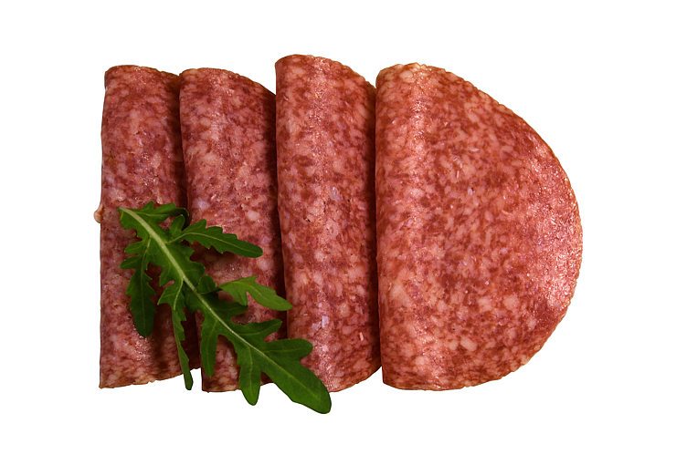Salami skivet   kg
