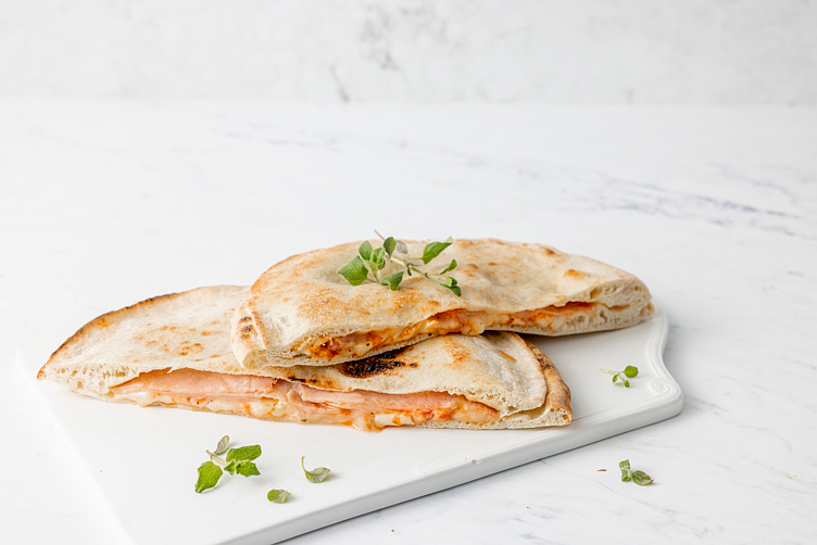 Pizzasandwich ham&cheese