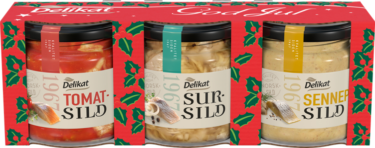 Delikat julesild 3pk  720g