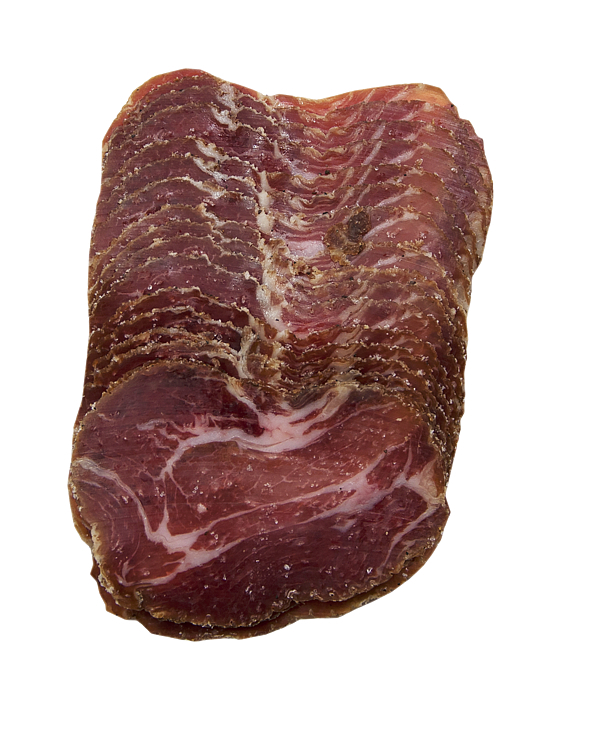 Speket svinenakke skivet   kg