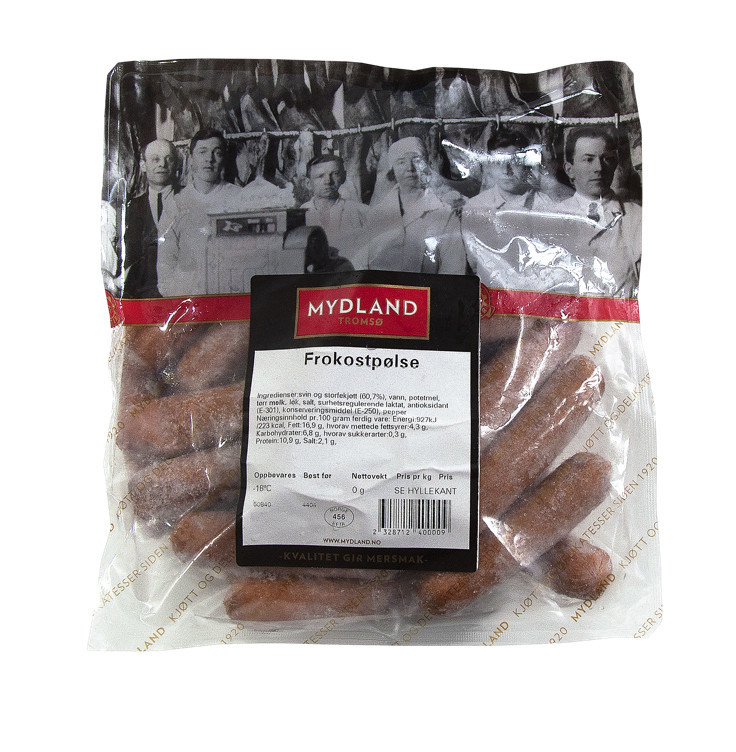 Frokostpølser grov kg