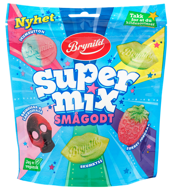 Supermix smågodt  220g