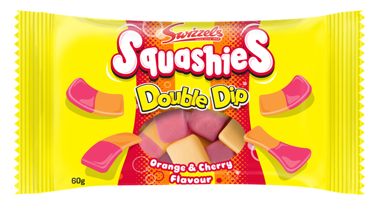 Swizzels squashies double dip 60g