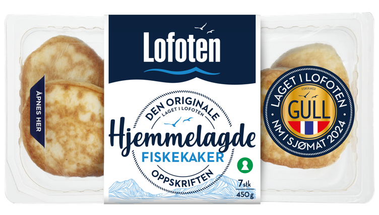 Hjemmelagde fiskekaker  450g