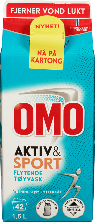 Omo aktiv & sport kart.  1,5l