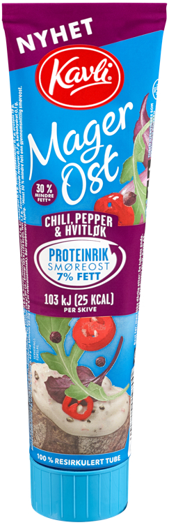 Magerost chili, pepper og hvitløk 175g