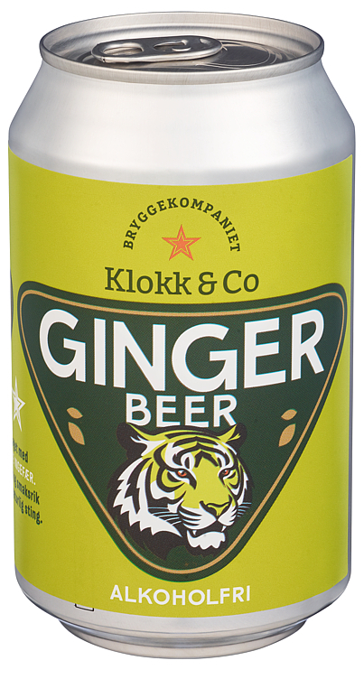 Klokk & co ginger beer bx   24x33cl