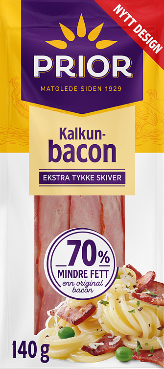 Kalkunbacon skivet  140g