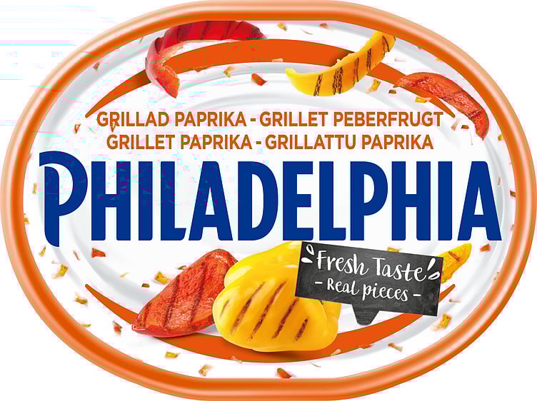 Philadelphia grillet paprika  175g