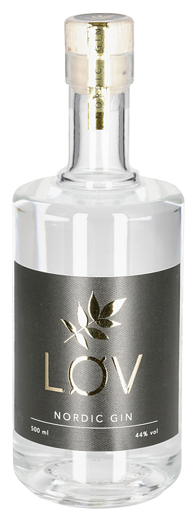 Løv nordic gin 44% 50cl