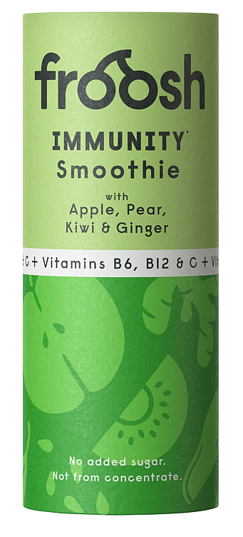 Immunity eple pære kiwi ingefær smoothie 235ml