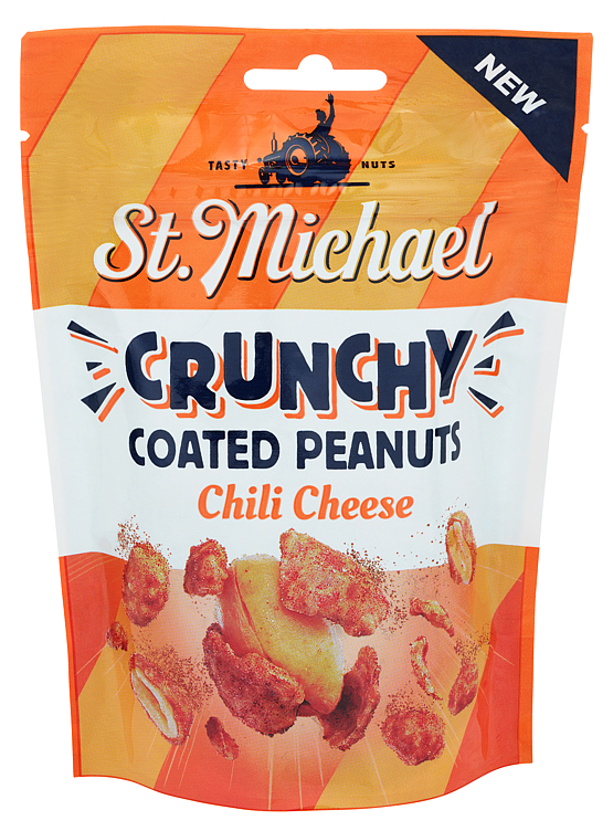 Crunchy coated peanuts chili cheese  100g