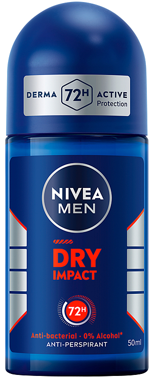 Nivea men deo dry impact roll on 50ml