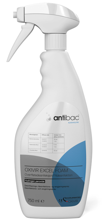 Antibac alkofri spray 750ml