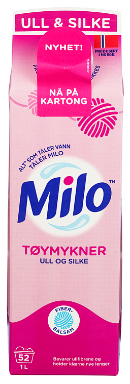 Milo tøymykner kart.  1l