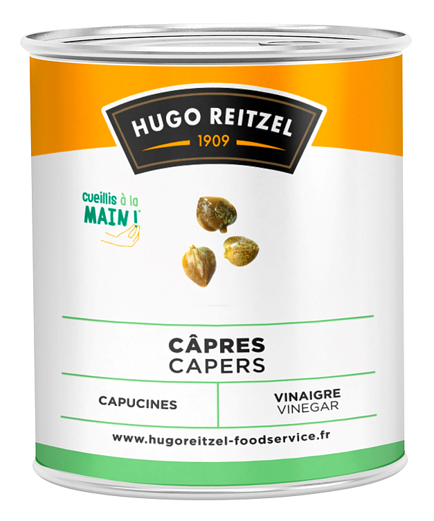 Kapers i eddiklake 8mm  475g