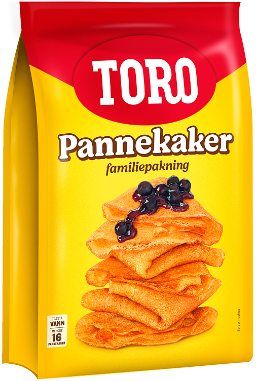 Pannekaker familipakning  541g