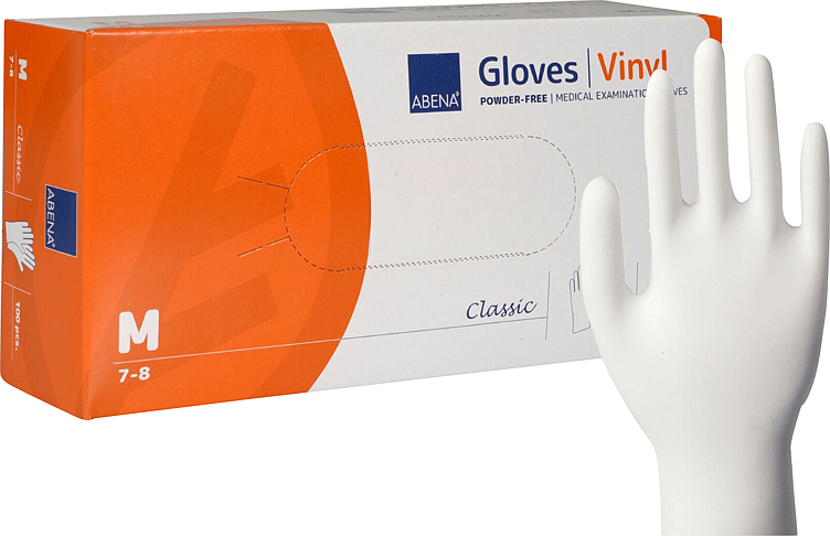 Disposable glove vinyl m 47,7g  100pce