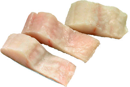 Lettrøkt torsk,serv.stk 5% glasering 5kg