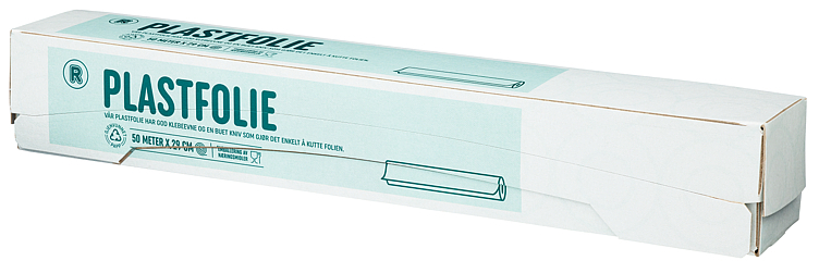 Plastfolie 290mmx50m