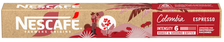 Farmers origins colombia kapsler x10 44g